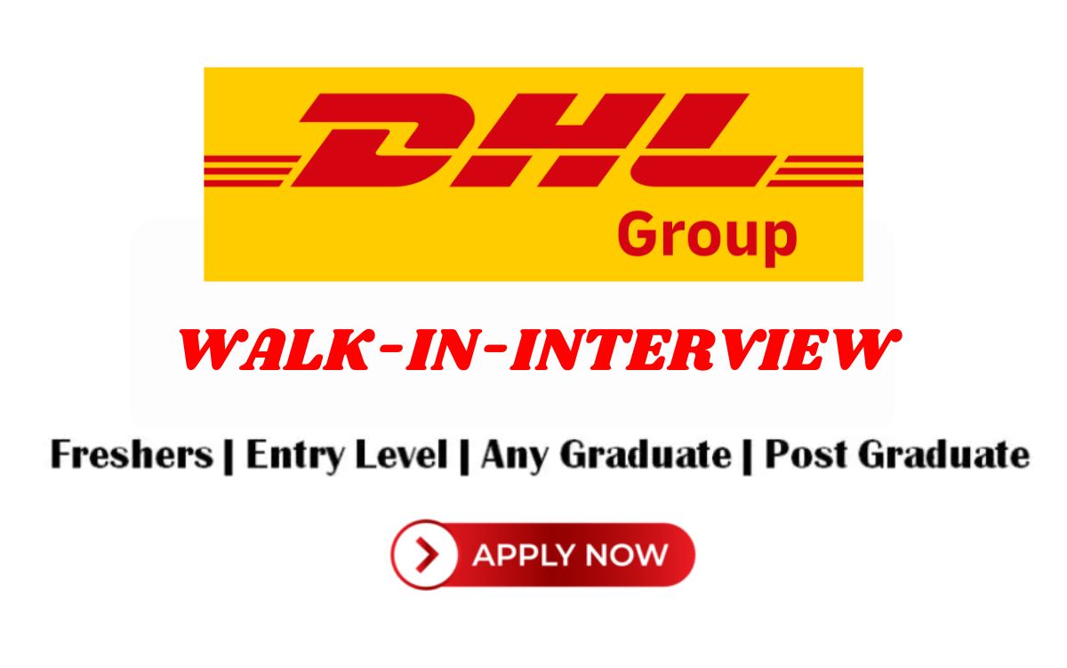 Latest DHL Job Interview News Today | Walk-In Interview On April 1st, 2024