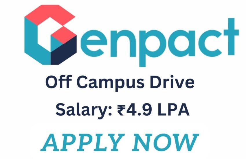 Genpact Mega Walk-In Drive